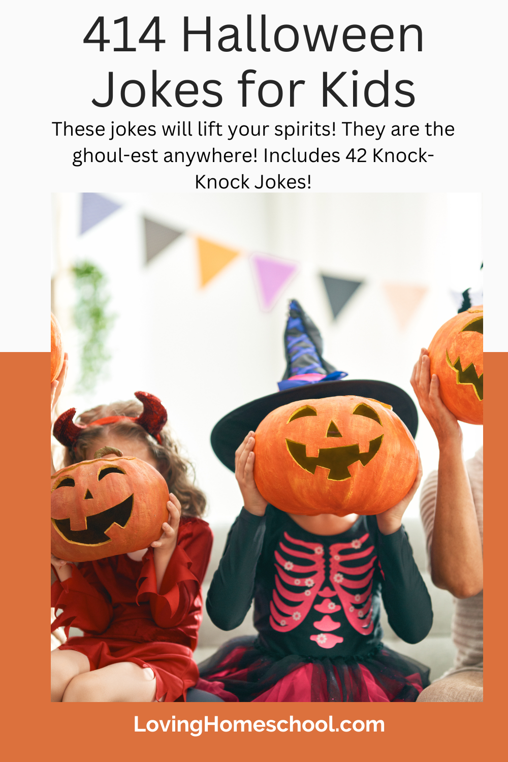 414 Halloween Jokes for Kids Pinterest Pin