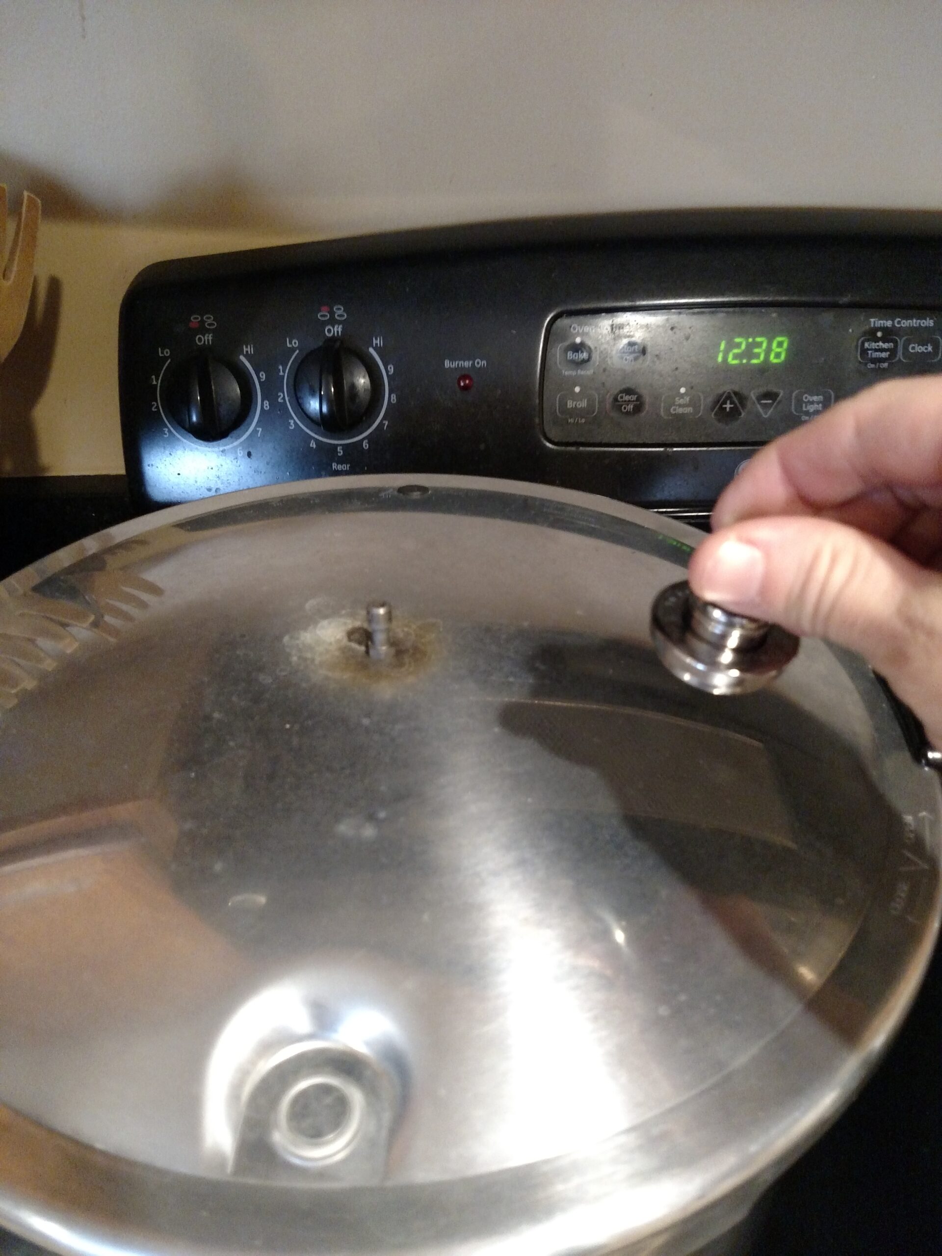 removing the pressure regulator