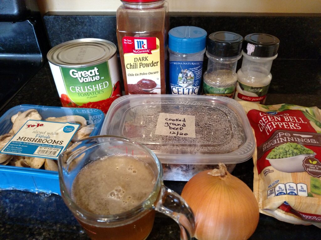 ingredients for low carb slow cooker chili