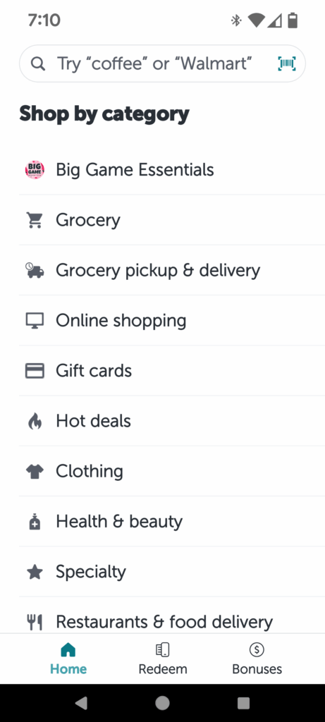 categories of stores to shop from 1