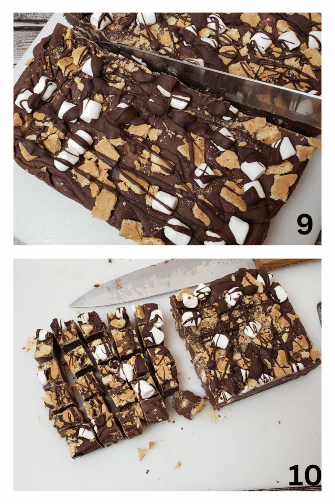 S'mores Fudge 9-10 process shots