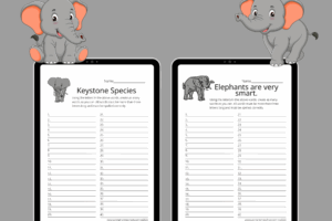 Free Elephant How Many Words Printables Pinterest Pin