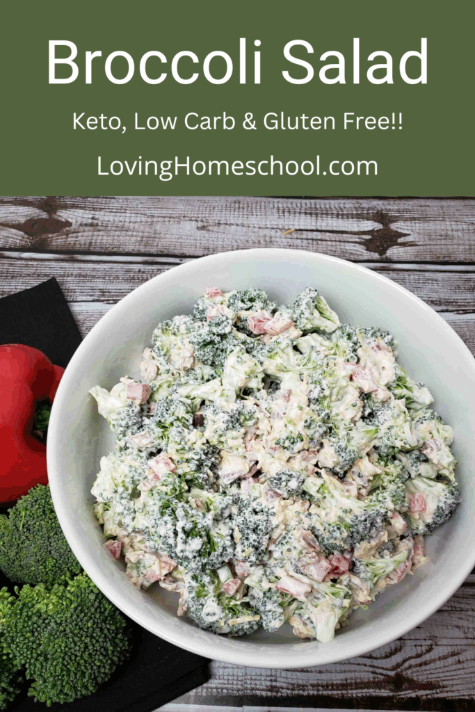 Broccoli Salad Pinterest Pin