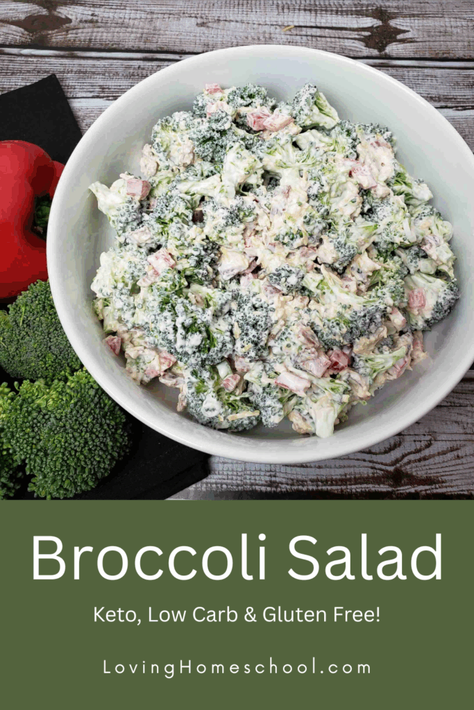 Broccoli Salad Pinterest Pin
