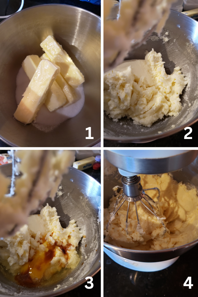 Norwegian Cookies 1-4 Process Shots