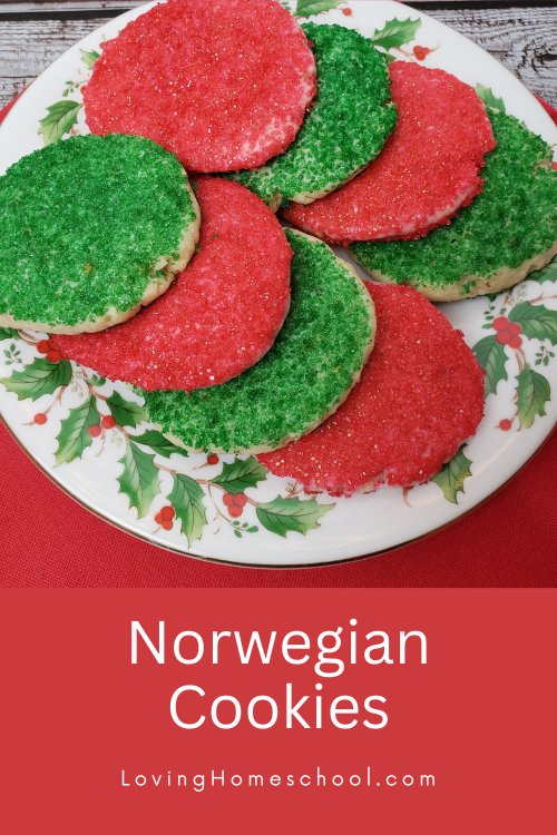 Norwegian Cookies Pinterest Pin