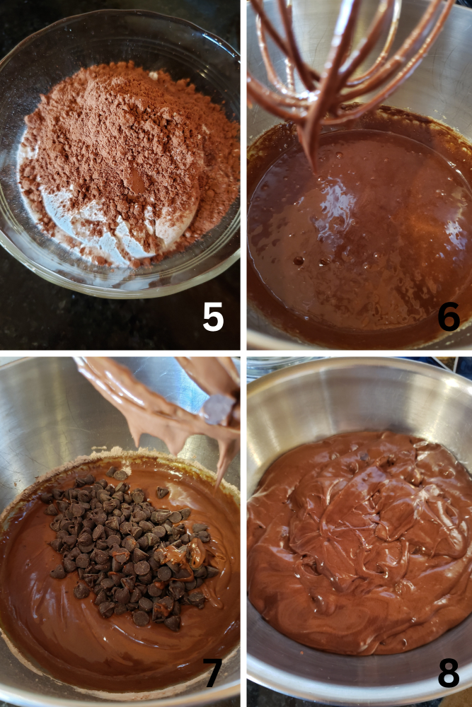 Triple Chocolate Truffle Cookies 5-8 Process Shots