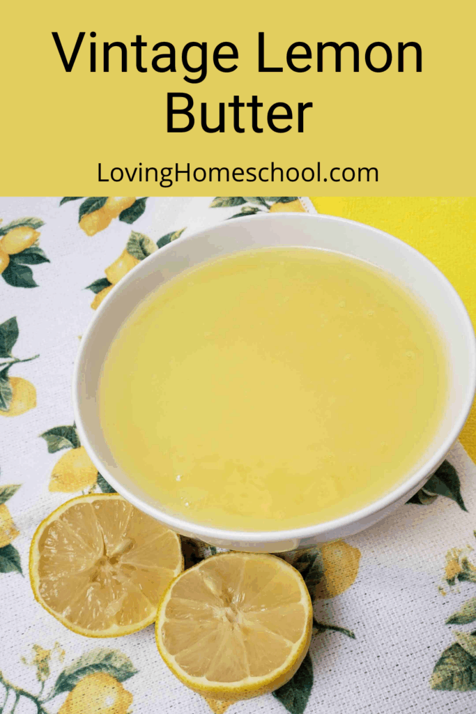 Vintage Lemon Butter Pinterest Pin