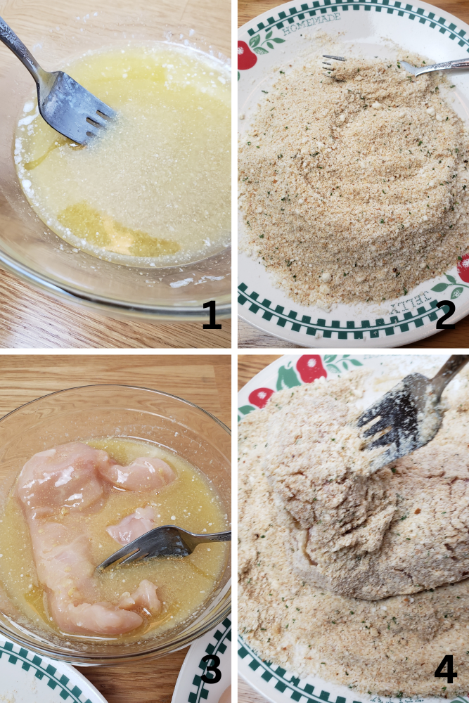 Parmesan Chicken 1-4 process shots reduced