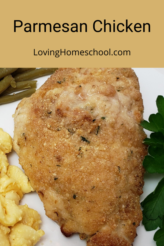 Parmesan Chicken Pinterest Pin