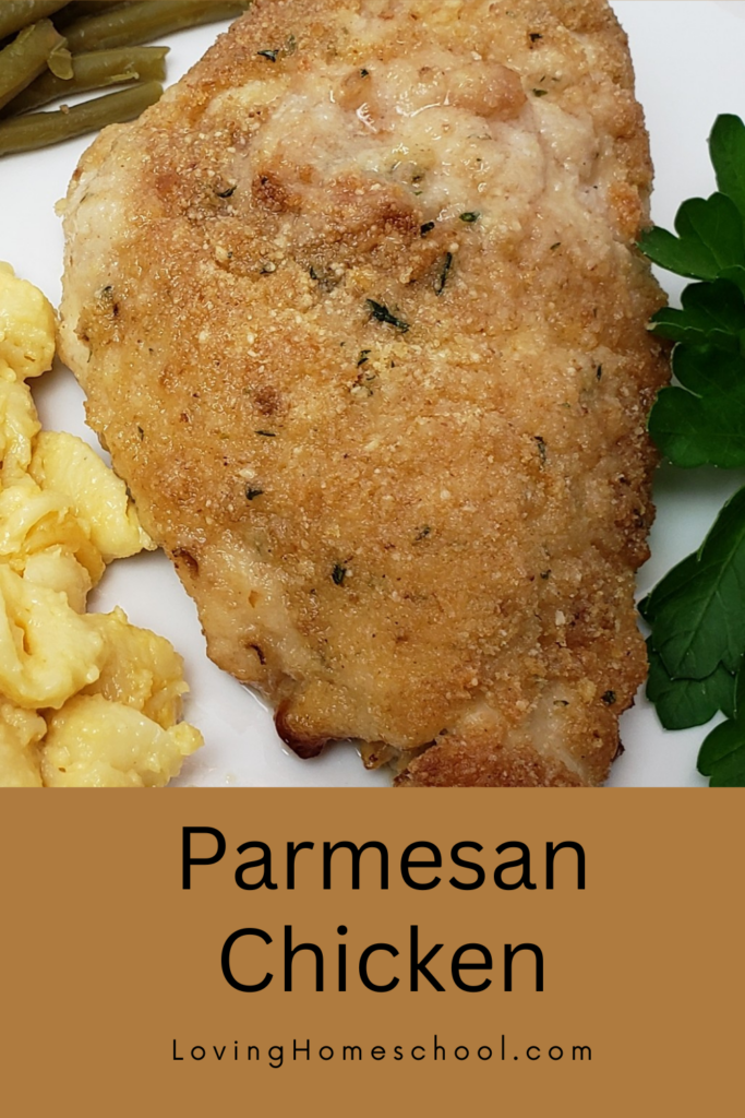 Parmesan Chicken Pinterest Pin