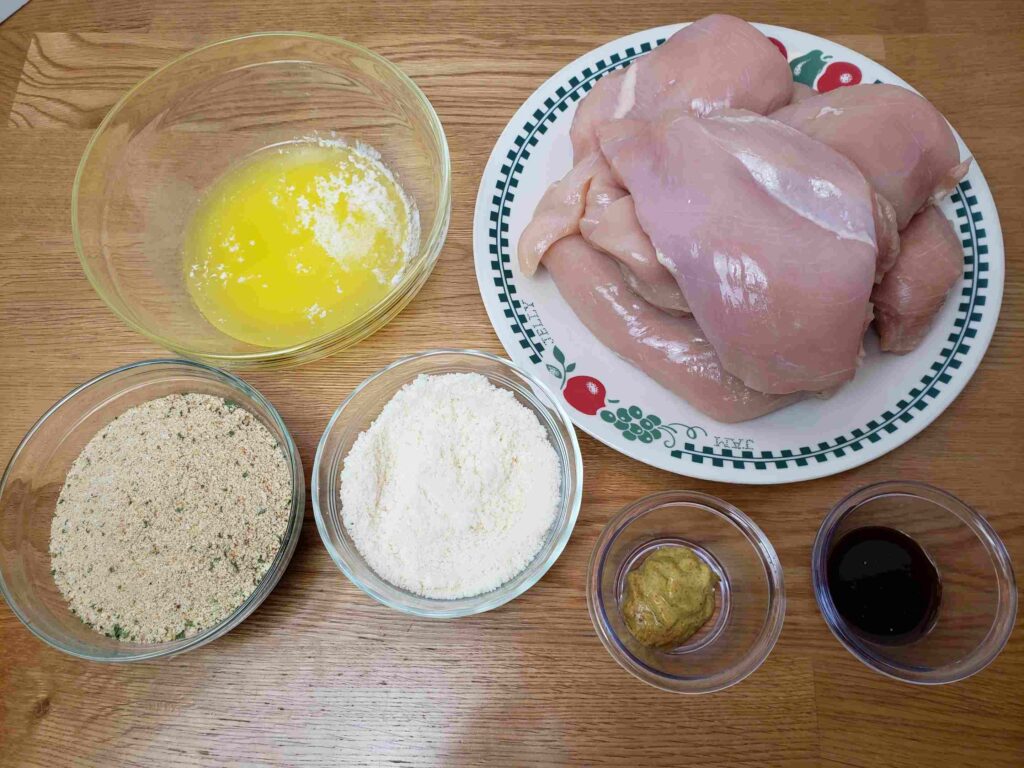 ingredients for parmesan chicken